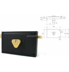 Yuma YM 602 Tirajlı Kilit Kare