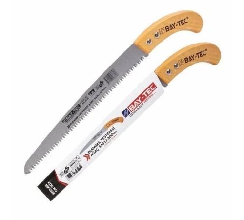 Bay-Tec MK4538 Ağaç Saplı Budama Testeresi 300 mm Bay-Tec MK4538 Ağaç Saplı Budama Testeresi 300 mm