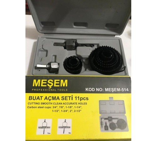 Meşem 514 11 Parça Buat Testeresi Seti