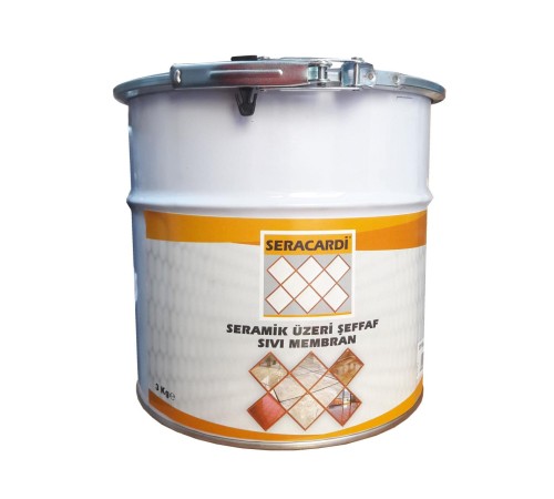 Seracardi Seramik Üzeri Şeffaf İzolasyon 3 Kg