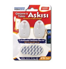 Vodaseal Çerçeve ve Tablo Askısı 2’li Set