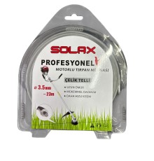 Solax Çelik Telli Tırpan Misinası 3,5 mm 23 Metre