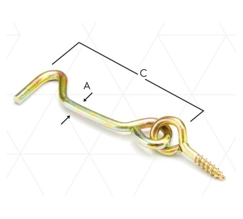 Çengelli Askı 80 No ( 5 Adet ) Çengelli Askı 80 No ( 5 Adet )
