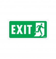 Exit Sağ Uyarı Levhası 17,5x25 KOD:949
