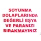 Soyunma Dolabı Uyarı Levhası 25x35 KOD: 440