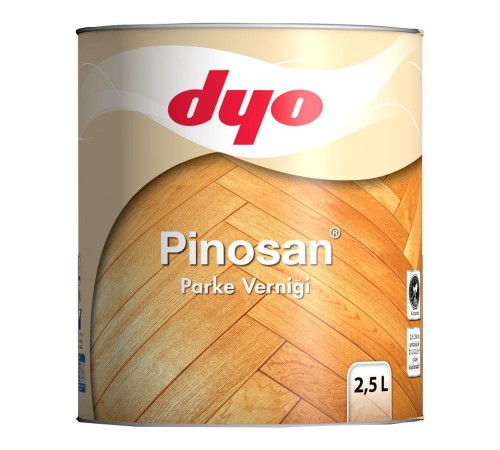 Pinosan Parke Verniği Mat 2,5 LT Cam Cila Pinosan Parke Verniği Mat 2,5 LT Cam Cila