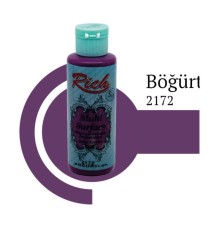 Rich Multi Surface 2172 Böğürtlen Akrilik Boya 120 cc