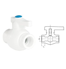 Ege Yıldız PPRC 40 mm Küresel Vana Gri