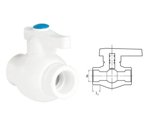Ege Yıldız PPRC 40 mm Küresel Vana Gri Ege Yıldız PPRC 40 mm Küresel Vana Gri