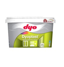 Dyo Dyoplast Plastik İç Cephe Boyası 2,5 Litre Siyah