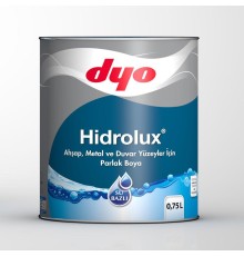 Dyo Hidrolüx 0,75 Litre Beyaz Su Bazlı Ahşap Metal Boyası
