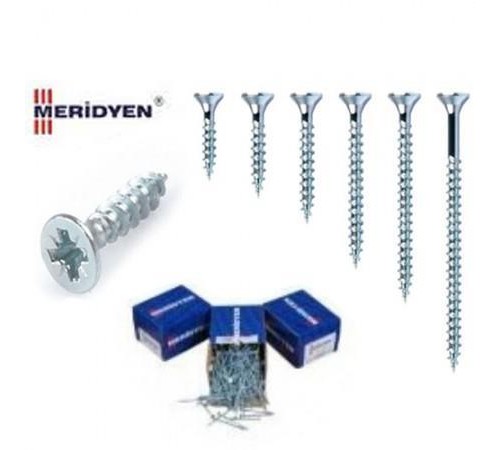 Meridyen Sunta Vidası 6X120 (10 Adet) Meridyen Sunta Vidası 6X120 (10 Adet)