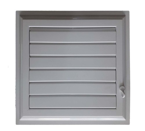 Plastik Menfez 65X65 Yapışkan Bantlı Beyaz