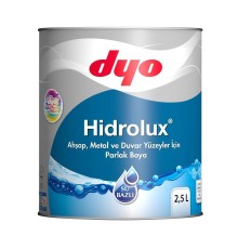 Dyo Hidrolüx 2,5 Litre Beyaz Su Bazlı Ahşap Metal Boyası