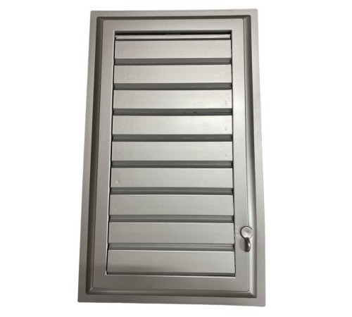 Plastik Menfez 25X45 Gümüş Banyo WC Havalandırma Plastik Menfez 25X45 Gümüş Banyo WC Havalandırma