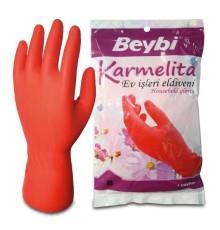 Beybi Karmelita Bulaşık Eldiveni No:7,5