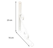 Ferforje Raf Altı No:3 Beyaz