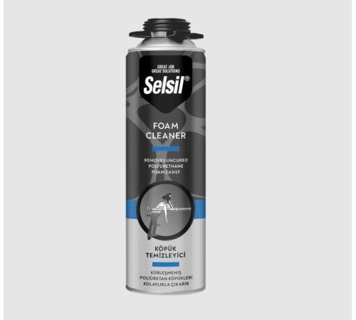 Selsil Köpük Temizleyici Sprey 500 ml Selsil Köpük Temizleyici Sprey 500 ml