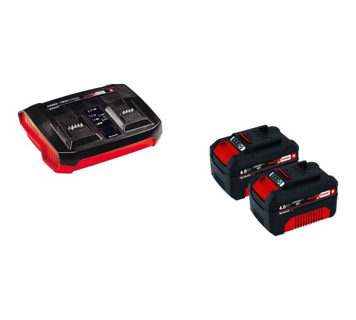 Einhell Twincharger 2X4,0 Ah Akü ve Şarj Aleti Einhell Twincharger 2X4,0 Ah Akü ve Şarj Aleti