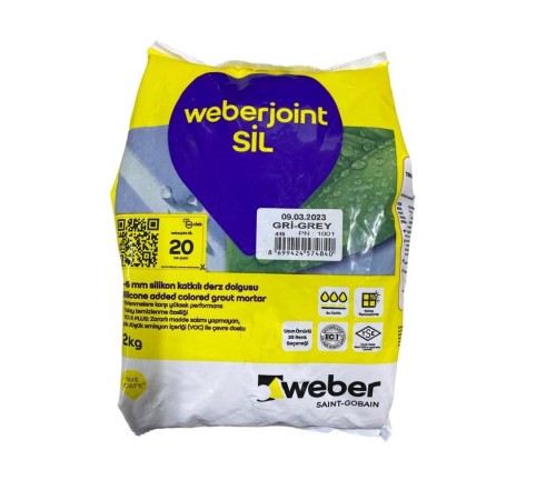 Weber Joint Sil 415 Gri Derz Dolgu 2 Kg Weber Joint Sil 415 Gri Derz Dolgu 2 Kg