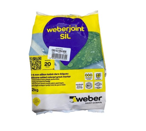 Weber Joint Sil 423 Yörük Bej Kahve Derz Dolgu 2 Kg Weber Joint Sil 423 Yörük Bej Kahve Derz Dolgu 2 Kg