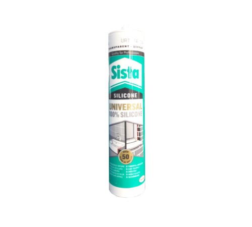 Sista Üniversal Şeffaf Silikon 280 ml Sista Üniversal Şeffaf Silikon 280 ml