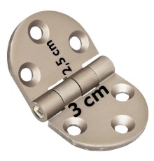 Yüksel Oval Alüminyum Kasa Menteşesi 3 cm