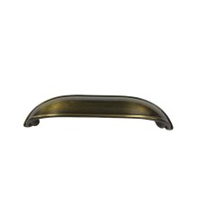 Midye 96 mm Antik Sarı Kulp