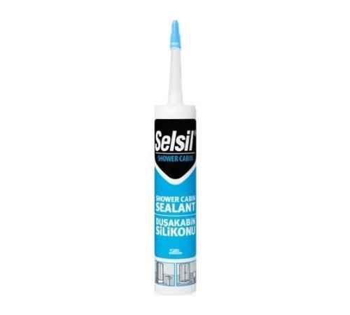 Selsil Duşakabin Silikonu Şeffaf 310 ml