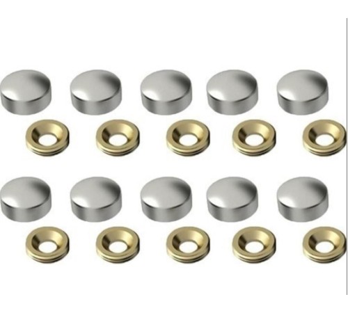 Krom Vida Tapası 13 mm 10 Adet Krom Vida Tapası 13 mm 10 Adet