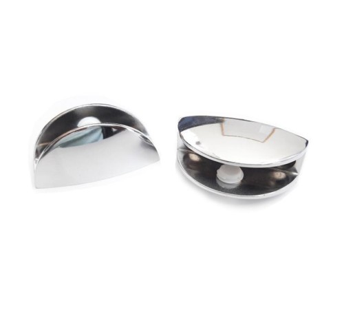 Oval Krom Etejer Camı Tutucu Takımı Oval Krom Etejer Camı Tutucu Takımı