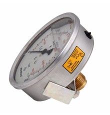 Moneks Gliserinli Manometre 63 mm 16 Bar Alttan