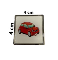 Simge Kare Krom Çekmece Düğmesi