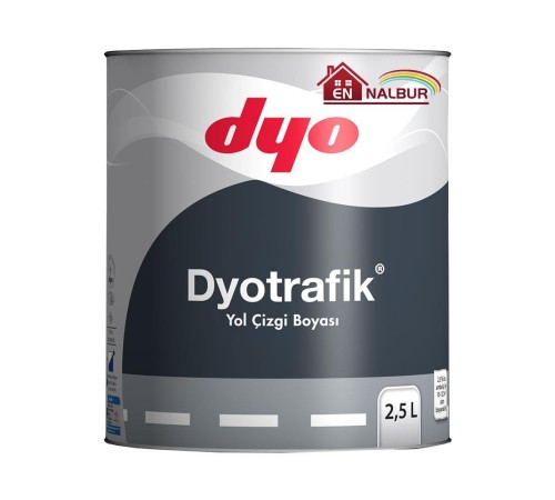 DYO Trafik Yol Çizgi Boyası 2,5 Litre Beyaz DYO Trafik Yol Çizgi Boyası 2,5 Litre Beyaz