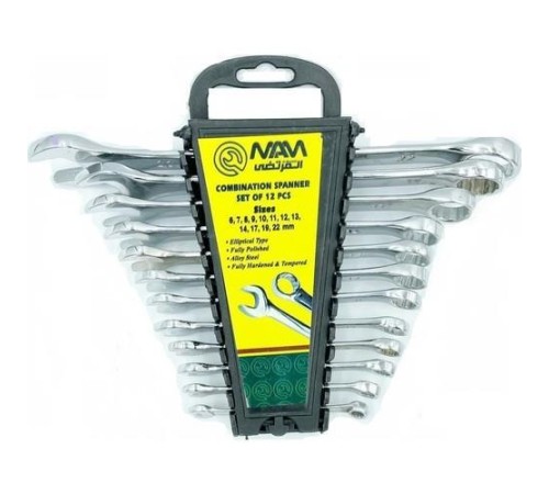 Nam Kombine Anahtar Takımı 12 Parça