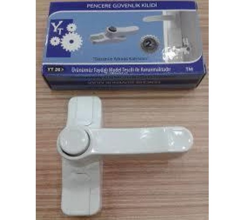 YT Düğmeli Pencere Güvenlik Kilidi