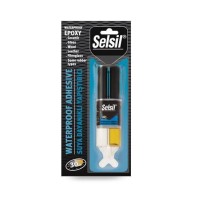 Selsil Suya Dayanıklı Epoksi Şeffaf Yapıştırıcı 28 gr