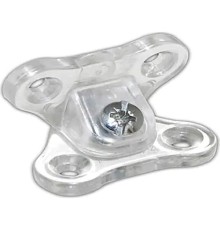 Şeffaf Açılı Kelebek Bağlantı 4 Adet