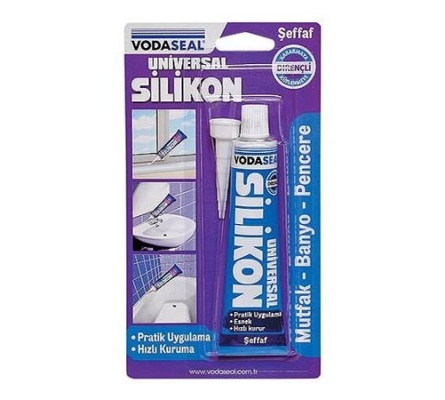 Vodaseal Silikon 50 gr Şeffaf Vodaseal Silikon 50 gr Şeffaf