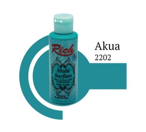 Rich Multi Surface 2202 Aku Akrilik Boya 120 cc Rich Multi Surface 2202 Aku Akrilik Boya 120 cc
