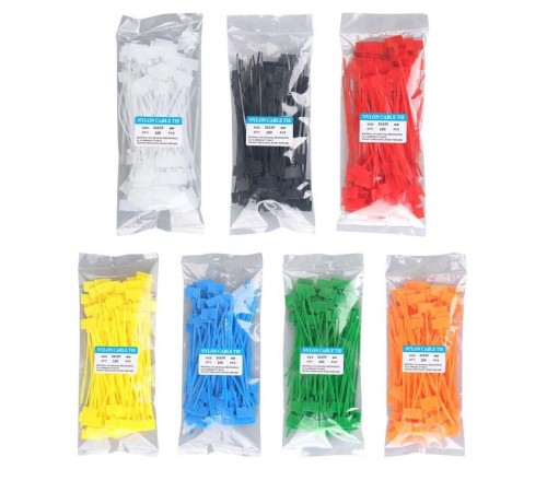 22146 Renkli Hat Kablo Bağı 7 Renk 700 Adet