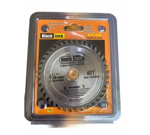 Black Jack 1063 115 mm 40 Diş Sunta Kesme Testeresi