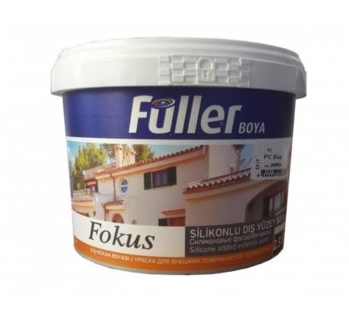 Füller Focus Silikonlu Dış Cephe Boyası 3,5 Kg Beyaz Füller Focus Silikonlu Dış Cephe Boyası 3,5 Kg Beyaz