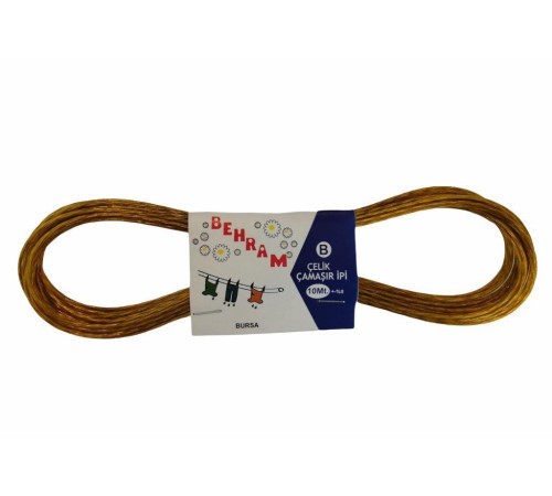 Behram Çamaşır İpi Çelik Tel 10 Metre