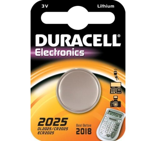 Duracell CR 2025 Lityum Pil 3 Volt Duracell CR 2025 Lityum Pil 3 Volt