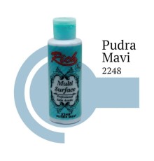 Rich Multi Surface 2248 Pudra Mavi Akrilik Boya 120 cc