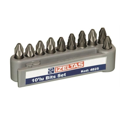 İzeltaş Pozidriv Bits Set PZ1 25 mm Set