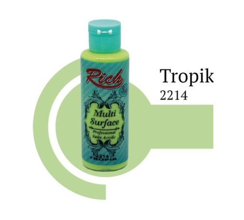 Rich Multi Surface 2214 Tropik Akrilik Boya 120 cc