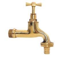 Sarı Rekorlu 1/2 Bahçe Musluk