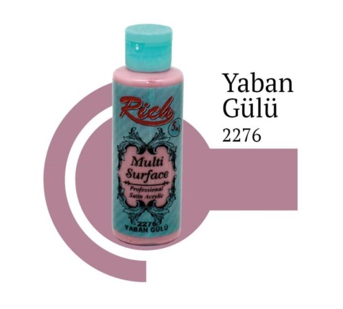 Rich Multi Surface 2276 Yaban Gülü Akrilik Boya 120 cc